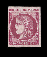 * EMISSION DE BORDEAUX  - * - N°49b - Rose Vif - TB - 1870 Bordeaux Printing
