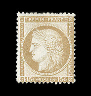 * CERES III ème REPUBLIQUE - * - N°55 - 15c Bistre - TB - 1871-1875 Ceres