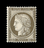 * CERES III ème REPUBLIQUE - * - N°56a - 30c Brun Foncé - Comme ** -TB - 1871-1875 Ceres