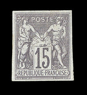 * TYPE SAGE - * - N°66 - 15c Gris - ND - TB - Cartes Postales Types Et TSC (avant 1995)