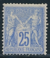 * TYPE SAGE - * - N°78 - 25c Outremer - TB - Cartes Postales Types Et TSC (avant 1995)