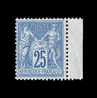** TYPE SAGE - ** - N°79 - 25c Bleu - Petit Bdf - TB/SUP - Cartes Postales Types Et TSC (avant 1995)