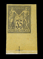 ** TYPE SAGE - ** - N°93b - ND - Coin De Feuille Avec Croix De Repère - Qques Pts Rousseur - Sinon Superbe - Cartes Postales Types Et TSC (avant 1995)