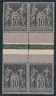 * TYPE SAGE - * - N°103b - Paire Vertic. - TB - Cartes Postales Types Et TSC (avant 1995)