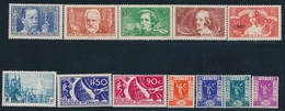 * PERIODE SEMI-MODERNE - * - N°322/33 - TB - Unused Stamps
