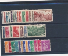 * PERIODE SEMI-MODERNE - * - N°334/47, 352/71 - TB - Unused Stamps