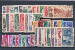 O PERIODE SEMI-MODERNE - O - N°334/85 (sf 348/51) = 50 T. - Obl. Càd - TB - Unused Stamps