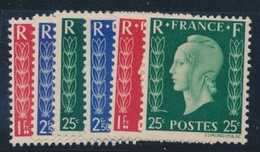 * PERIODE 1941 à Nos Jours - * - N°701A/F - TB - Unused Stamps