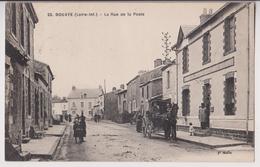 BOUAYE (44) : RUE DE LA POSTE - POSTES TELEGRAPHES TELEPHONES BOUAYE - 2 SCANS - - Bouaye