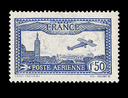 * POSTE AERIENNE - * - N°6b - Outremer Vif - Signé A. Brun - TB - 1927-1959 Neufs