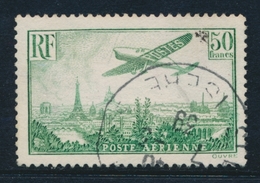 O POSTE AERIENNE - O - N°14 - 50F Vert Jaune - TB - 1927-1959 Ungebraucht