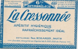 ** CARNETS ANCIENS - ** - N°192 C5as - Secours, Menier, Secours, Florent - S98 - Couv. LA CRESSONES, L'AIGLE - Surch SPE - Sonstige & Ohne Zuordnung