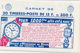 ** CARNETS ANCIENS - ** - N°1011 C22 - S.10.56 - TB - Other & Unclassified