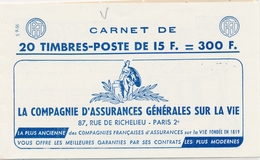 ** CARNETS ANCIENS - ** - N°1011 C24 - S.9.56 - TB - Other & Unclassified