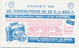 ** CARNETS ANCIENS - ** - N°1011B - C1 - S.12.57 - TB - Other & Unclassified