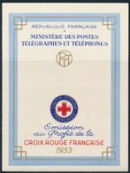 ** CARNETS CROIX-ROUGE - ** - N°2002 - Année 1953 - TB - Red Cross