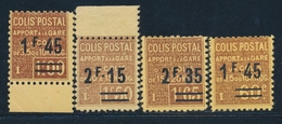 ** COLIS POSTAUX - ** - N°88/91 - Dt Bdf - TB - Mint/Hinged