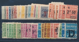 * COLIS POSTAUX - LOTS-COLLECTIONS - * - Entre 9/146 Dt N°9/14, 65/76 - 43 Ex - Etats Divers - Mint/Hinged