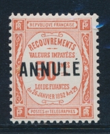 ** COURS D'INSTRUCTION - TIMBRES TAXE - ** - N°47 CI1 - 50c Rouge -1 Pt De Rousseur Sinon TB - Lehrkurse