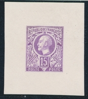 (*) ESSAIS - (*) - N°107 - Epreuve 15c Violet - Type Non Emis - TB - Unused Stamps