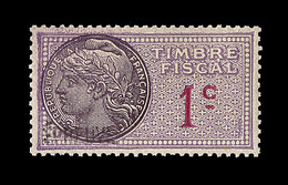 * TIMBRES FISCAUX - * - N°53 - 1c - TB - Other & Unclassified