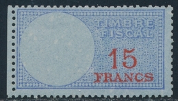 * TIMBRES FISCAUX - * - N°91a - Sans Médaillon - 5F - TB - Other & Unclassified