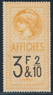 * TIMBRES FISCAUX - AFFICHES - * - N°27 - TB - Autres & Non Classés