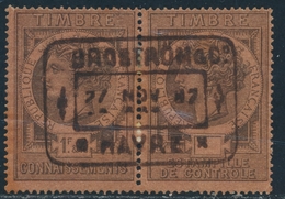 O TIMBRES FISCAUX - ESTAMPILLES - O - N°14B - TB - Altri & Non Classificati