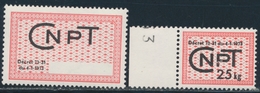 ** TIMBRES FISCAUX - POMMES DE TERRE - ** - N°7/8 - N°7 Adhérences - TB - Sonstige & Ohne Zuordnung