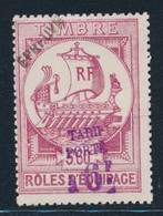 (*) TIMBRES FISCAUX - RÔLES D'EQUIPAGE - (*) - N°2 - Surch. Epreuve - TB - Other & Unclassified