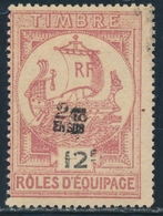 * TIMBRES FISCAUX - RÔLES D'EQUIPAGE - * - N°4 - 2/10 S/12F - TB - Other & Unclassified
