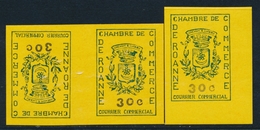 ** TIMBRES DE GREVE (REF. MAURY) - ** - N°14, 14a - TB - Other & Unclassified