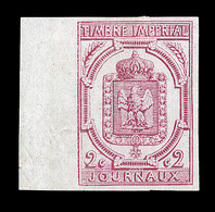 (*) TIMBRES JOURNAUX - (*) - N°3 - 2c Rose - BDF - Signé Scheller - TB - Newspapers