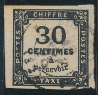 O TIMBRES TAXE - O - N°6 - TB - 1859-1959 Afgestempeld