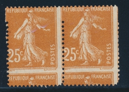 * VARIETES  - * - N°235 - Paire - Piquage à Cheval - TB - Unused Stamps
