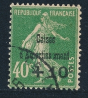 O VARIETES  - O - N°253a - Sans Le "e" à Amortiss" "ment - TB - Unused Stamps