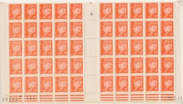 ** VARIETES  - ** - N°511 - Panneau De 100 - 1 Ex Avec Point Blanc Sous"0" De 70 + "c" Avec Cédille (2ème Et 52° T.) - T - Unused Stamps