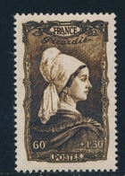 ** VARIETES  - ** - N°593 - Picardie - Impression Métallique - TB - Unused Stamps
