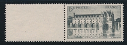 * VARIETES  - * - N°610c - Chenonceaux - En Brun Noir - Signé A. Brun - TB - Unused Stamps