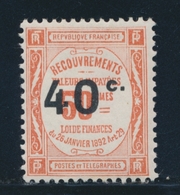 * VARIETES - TIMBRES TAXE - * - N°50b -  Chiffres Espacés - TB - Unclassified