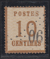 O TIMBRES D'ALSACE LORRAINE (1870-71) - O - N°5 - Obl GC - TB - Andere & Zonder Classificatie
