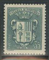 ** TIMBRES POSTE - ** - N°56 - 35c Vert Bleu - TB - Ongebruikt