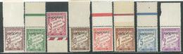 ** TIMBRES TAXE  - ** - N°1/8 - TB - 1859-1959 Gebraucht