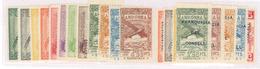 * TIMBRES POSTE - * - Mau N°1A/1L (12 Val) - N°2A/2L (12 Val) - 24 Valeurs - TB - Unused Stamps