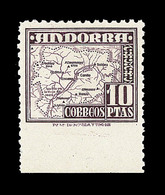 ** TIMBRES POSTE - ** - N°51 - (Edifil N°57) - Belle Variété ND En Bas  - BDF - Certificat Graus - TB - Ongebruikt