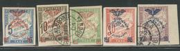 O NELLE CALEDONIE - TIMBRES TAXE - O - N°8/12 - 5 Valeurs - N°8, 11 * - TB - Vide