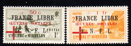 ** SAINT PIERRE ET MIQUELON  - ** - N°310/11 - 2 Valeurs - TB - Vide