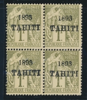 **/* TAHITI  - **/* - N°30 - Bloc De 4 - 2 Ex ** - TB - Other & Unclassified