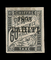 * TAHITI - TIMBRES TAXE  - * - N°24 - Margé - Signé Calves - TB - Altri & Non Classificati