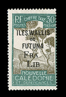 * WALLIS ET FUTUNA - TIMBRES TAXE - * - N°31 - Surch. Incomplète "FRA LIB" - B - Other & Unclassified